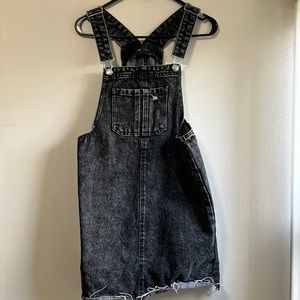 Wild fable black overalls